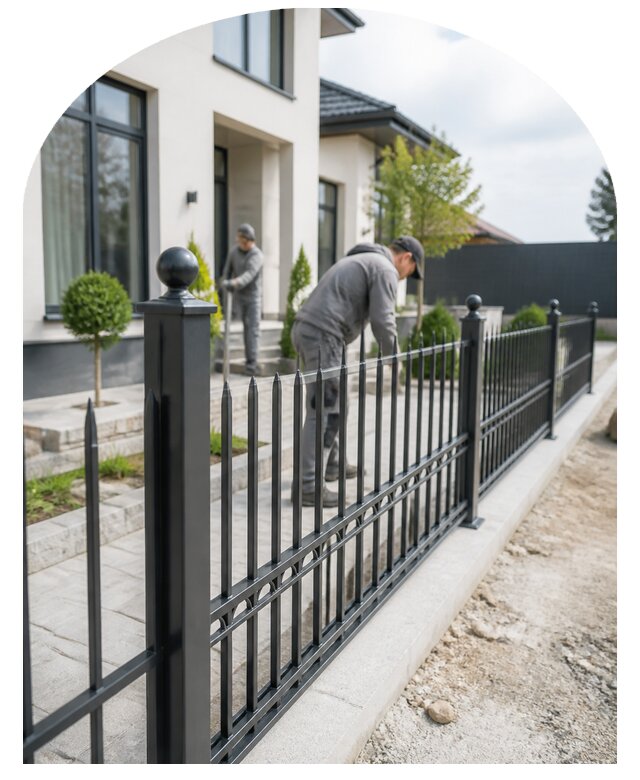 Декоративное ограждение в Троицке по цене от 6702 р. | Метпроект-Трц